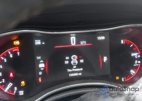 2017 Dodge Durango Gt Awd z USA, uszkodzony, nr VIN 1C4RDJDG9HC953826